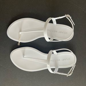 Stuart Weitzman Sallie T-Strap Sandals